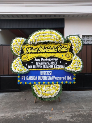 Papan Bunga Duka di Bontang