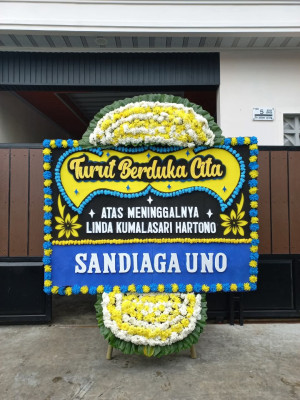 Papan Bunga Duka di Bontang